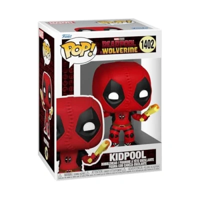 Image of Funko Pop! Marvel: Deadpool &amp; Wolverine Kidpool Collectable Vinyl Figure Gift Idea Official Merchandise Toys for Kids Adults Movies Fans Model Collectors and Display