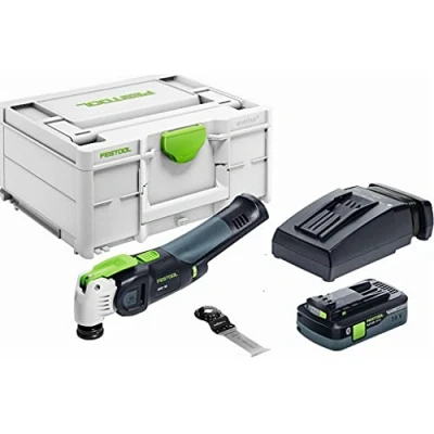 Image of Festool Battery Oscillator OSC 18 HPC 4.0 EI Plus Vecturo (with Pack, Quick Charger, Universal Saw Blade) in Systainer