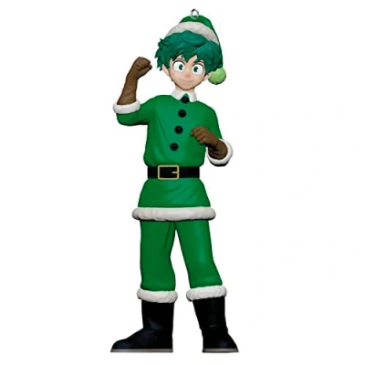 Image of Hallmark Keepsake Christmas Ornament 2023, Deku My Hero Academia, Izuku Midoriya Anime Gifts