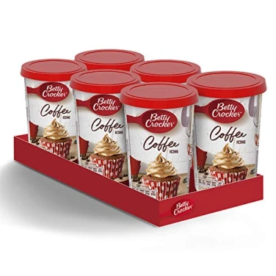 Image of Betty Crocker Classic Coffee Icing 400g (Pack of 6)