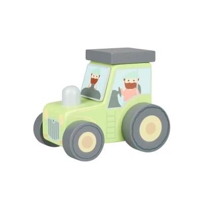 Image of Orange Tree Toys Tractor Wooden Toy