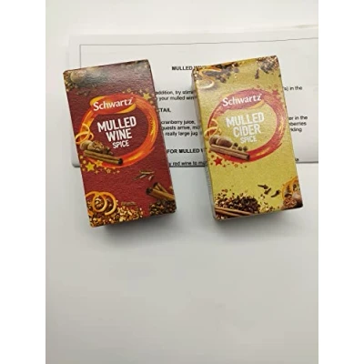 Image of Schwartz Mulled Cider Spice (6 sachets) 18g &amp; Wine 18g. with 5 Recipe Tips