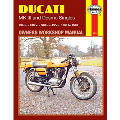 Image of Ducati MK III &amp; Desmo Singles (69 76) Haynes Repair Manual