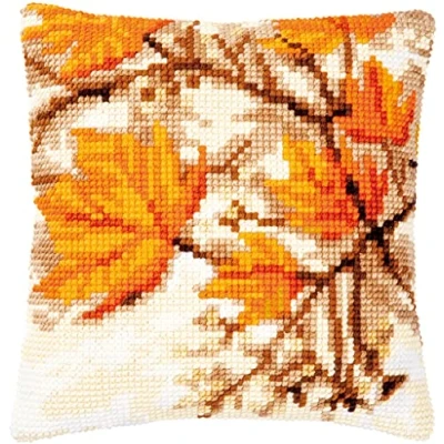 Image of Vervaco PN 0188576 Cross Stitch Cushion Set, Outlined Cotton, Multi Colour, 40 x cm