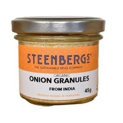 Image of Steenbergs Organic Onion Flakes Standard Jar 45g