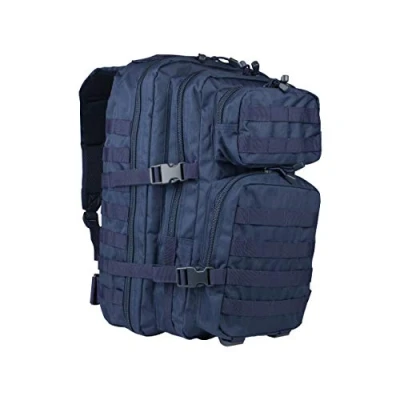 Image of Mil Tec MOLLE Tactical Assault Backpack, 36 Litre, Dark Blue, Large