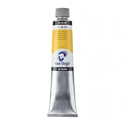 Image of Van Gogh Oil colour Paint, 200ml Tube, Azo Yellow Deep 270