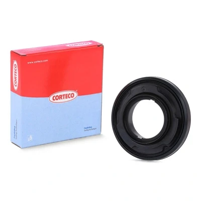 Image of 1096260, 1103468, 1116905, 1201417, 1230867 Crankshaft Seal CORTECO 19036447B with flange, mounting sleeve PTFE (polytetrafluoroethylene)
