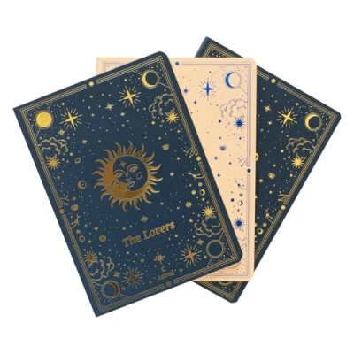 Image of Grupo Erik Pack Of 3 A6 Notebooks Astral Notebook, A6, Notepads Notepad, Sketchbook Cute Stationery, Gifts,