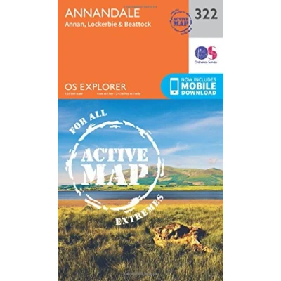Image of Explorer Active 322 Annandale Map With Digital Version