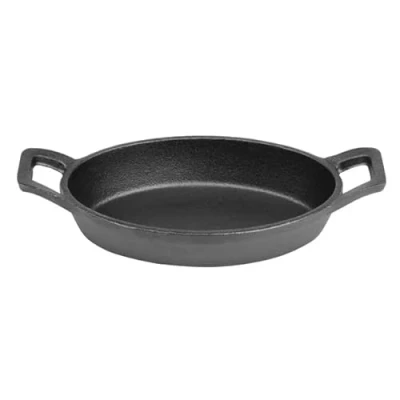 Image of Olympia Cast Iron Oval Eared Dish 150x100mm