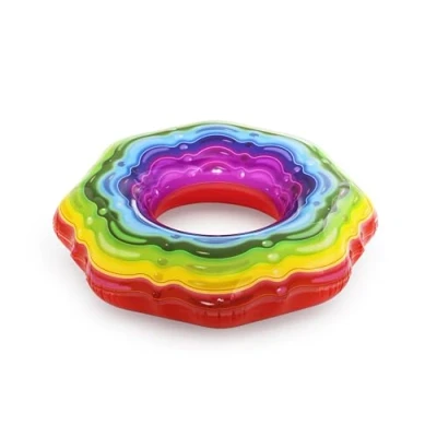 Image of Bestway Rainbow Ribbon Swim Tube 106 x 27 cm