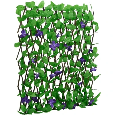 Image of vidaXL Artificial Ivy Trellis Expandable Green 180x70 cm