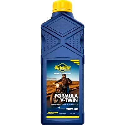 Image of Putoline 74087 Formula V Twin Engine Oil 20W 40 1 L