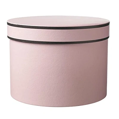 Image of Oasis Round Couture Range Lined Flower Floristry Hat Boxes Set of 3 (Pink)