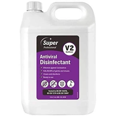 Image of 1X 5L SUPER PROFESSIONAL ANTIVIRAL DISINFECTANT