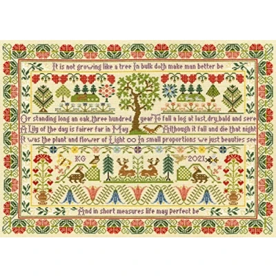 Image of Bothy Threads Cross Stitch Kit Oak Tree