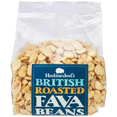 Image of HODMEDOD&#039;S Roasted Fava Beans Sea Salt &amp; Cider Vinegar 300g (PACK OF 1)