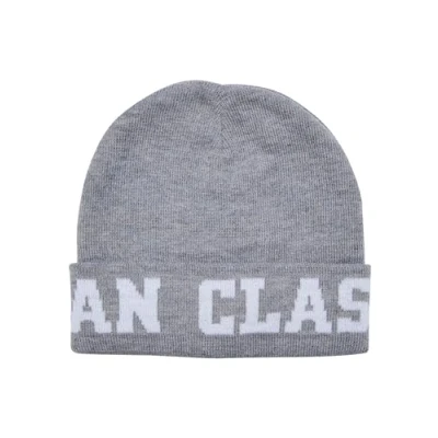 Image of Urban Classics LOGO Jaquard Beanie, Size: One Size, Grey