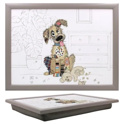 Image of Bug Art &quot;Murphy&quot; Mutt Dog Lap Tray