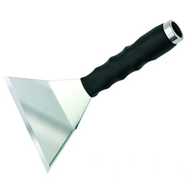 Image of IVY Classic 23075 7&quot; Heavy Duty Bent Pole Scraper with Stainless Steel Blade, 1 Pack