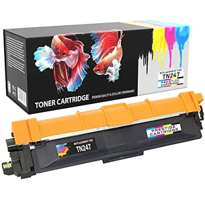 Image of Compatible High Yield Black Laser Toner Cartridge Replacement for Brother DCP L3510CDW, L3550CDW, HL L3210CW, L3230CDW, MFC L3710CW, L3750CDW, L3770CDW TN 247 with CHIP