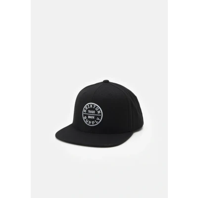 Image of Brixton OATH Snapback Unisex Cap, Size: One Size, Black