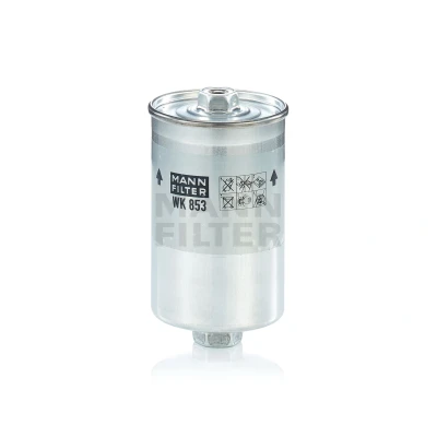 Image of 1306530, 13065305, 1389450, 13894506, 1389562 Fuel Filter MANN WK 853 In Line VOLVO: 940 II Saloon, 740 Estate, Estate