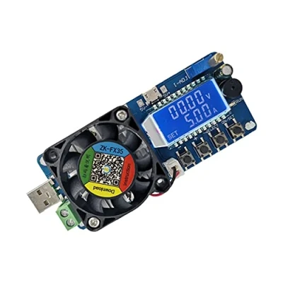 Image of WANGCL DC Electronic Load Tester FX35 5A 35W Constant Current USB Power Detector Battery Capacity Adjustable Resistor LCD Display