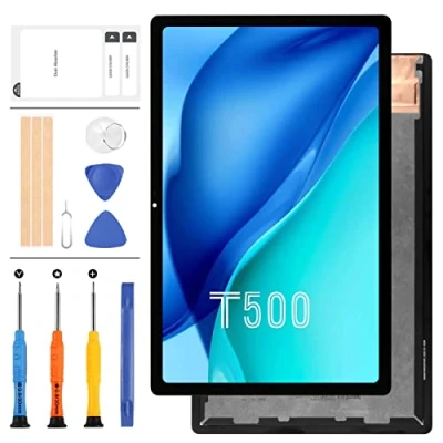 Image of LADYSON Original For Samsung Galaxy Tab A7 10.4&quot; (2020) SM T500 T505 LCD Display Touch Sensor Glass Screen Digitizer Assembly Panel Lens Replacement Kits with Free Tools (Black)