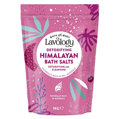 Image of Himalayan Bath Salts by Lavology 1kg All Natural Ingredients Detoxify, Cleanse, Purify