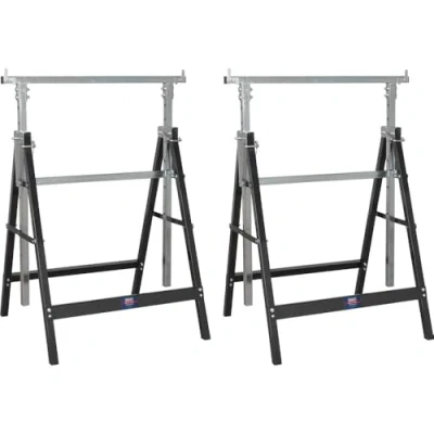 Image of Sealey Fold Down Telescopic Trestle 200kg Capacity Pair