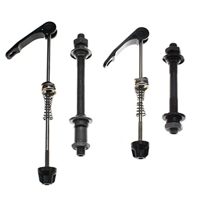 Image of CYSKY Bike Quick Release 1 Pair Bicycle Hub Axle Mountain Front Rear MTB Wheel Hollow Set Fit for Road Bike, MTB, BMX