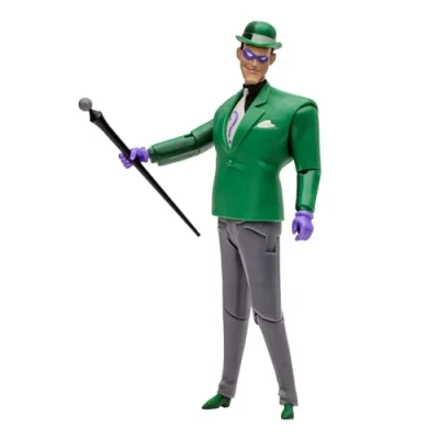 Image of DC Direct Batman: The Animated Series Riddler 6in Action Figure Build A Wave 2