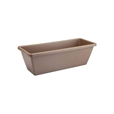 Image of Elho Barcelona Trough 50cm Taupe