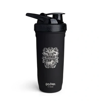 Image of Smartshake Reforce Stainless Steel Harry Potter Expecto Patronum Style Shaker Bottle (900 ML /30oz) Lightweight Resistance Sports with a Soft Lid Leakproof, BPA Free &amp; DEHP