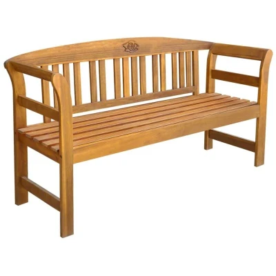 Image of vidaXL Garden Bench 157 cm Solid Acacia Wood