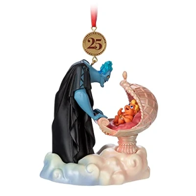 Image of Disney Hercules Legacy Sketchbook Ornament 25th Anniversary Limited Release