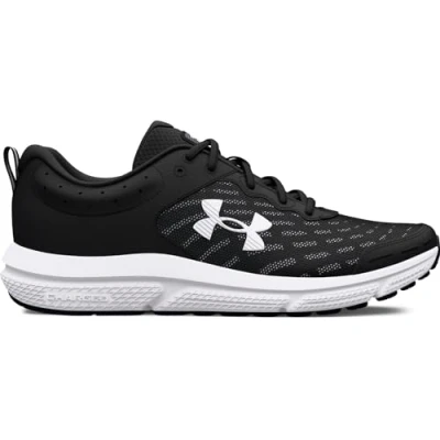 Image of Under Armour Men&#039;s UA Charged Assert 10 Running Shoe, Black, 9.5 UK