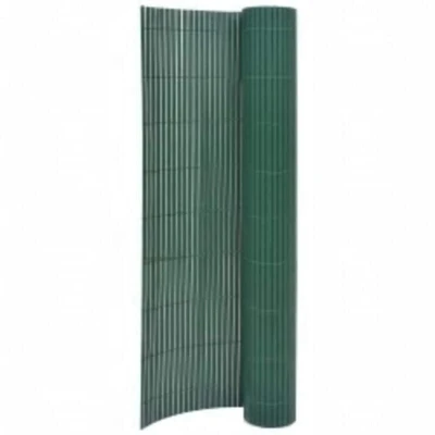 Image of &#039;vidaXL Double Sided Green Garden Fence, 110x300 cm Versatile Usage as Section Divider, Path or Driveway Liner, Porch Windbreak, Made of Durable &amp; Weather Resistant PVC