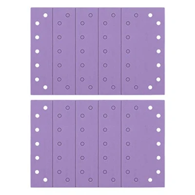 Image of Trend Aluminium Oxide 1/2 Sheet 115 x 230mm 180 Grit Sanding Sheets, AB/HLF/180A, Pack of 10
