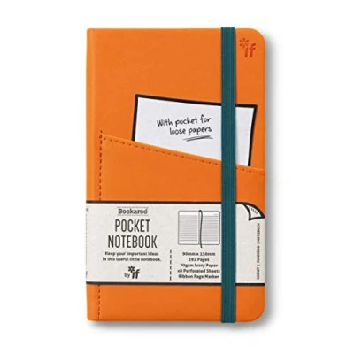 Image of IF Bookaroo A6 &#039;Pocket&#039; Notebook Orange