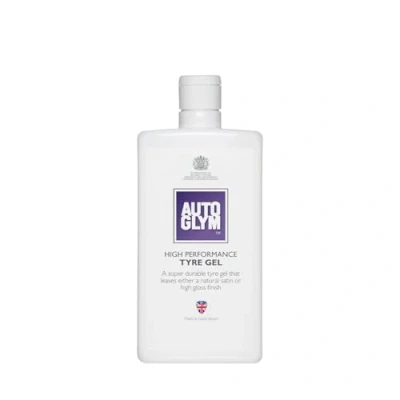 Image of Autoglym High Performance Tyre Gel, 500ml Custom Car Wheel Cleaner and Gel For the Ultimate Gloss or Satin Finish, White