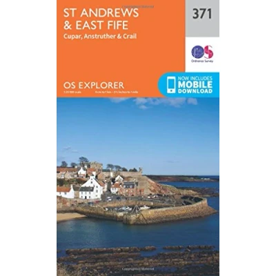 Image of Explorer 371 St Andrews &amp; East Fife Map With Digital Version