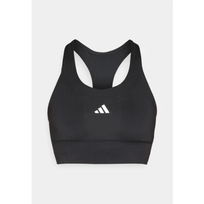 Image of adidas Performance RUN BRA Medium support sports bra, Women&#039;s, Size: LxA B, Black