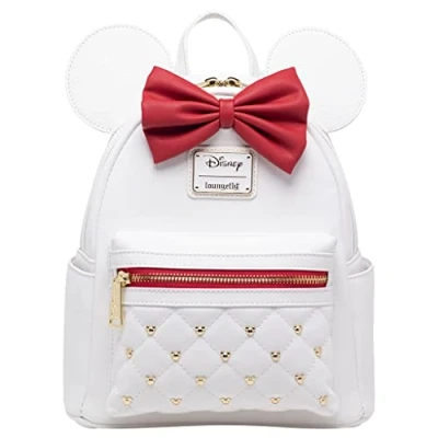 Image of Loungefly Disney The Minnie Mouse Classic Series Mini Backpack Sweetheart, Multicolor, One Size, Wdbk2834