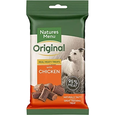 Image of Natures Menu Real Meaty Treats with Chicken, 12 x 60 g