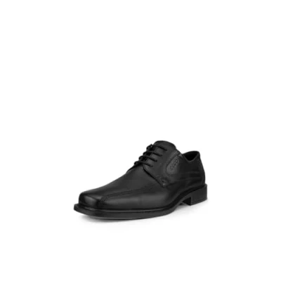 Image of ECCO Shoes Men&#039;s New Jersey Black Shoe 05151401001 9 UK / 43 EU