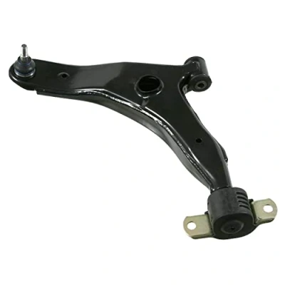 Image of 30887644, 30887653 Suspension Arm FEBI BILSTEIN 22740 with bearings ball joint Front Axle Left, Lower Control Sheet Steel VOLVO: S40 I