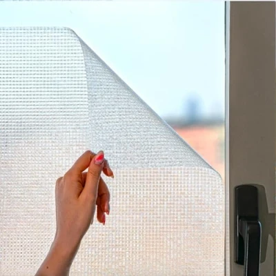 Image of MARAPON® Window Film with Mosaic Pattern [60 x 200 cm] Includes eBook Professional Tips Static Adhesion and Opaque Privacy Self Adhesive